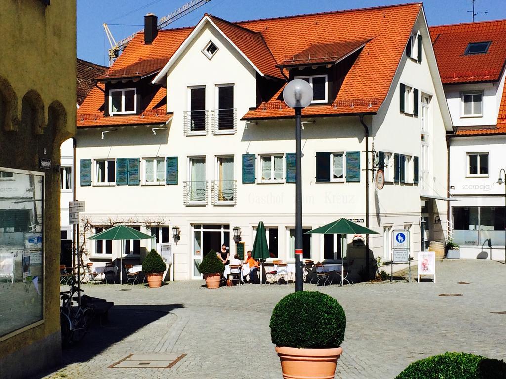 Gasthof Kreuz Bad Waldsee Bagian luar foto